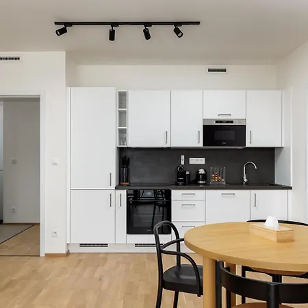 Elegant Flat With Balcony, Workspace, Garage