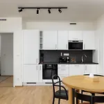 Elegant Flat With Balcony, Workspace, Garage